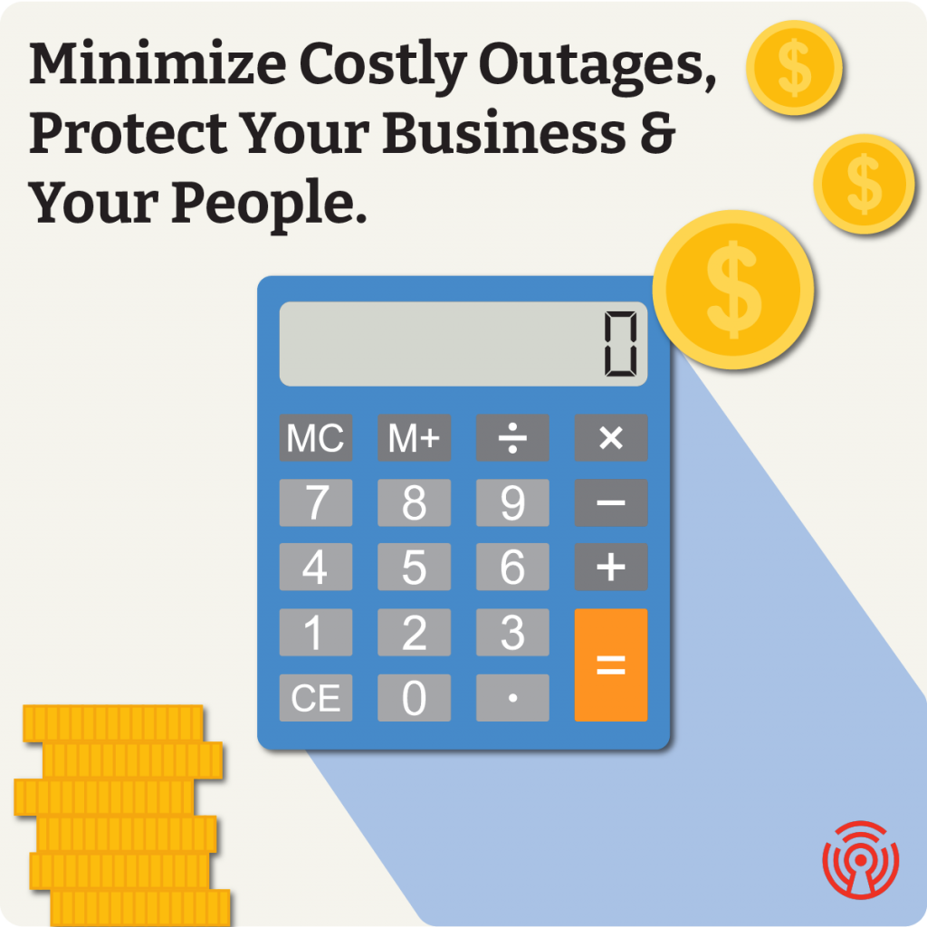 Image showing a calculator and coin money