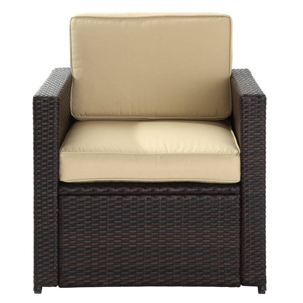 Crosley Furniture Palm Harbor Outdoor Wicker Chair Efurniture Mart